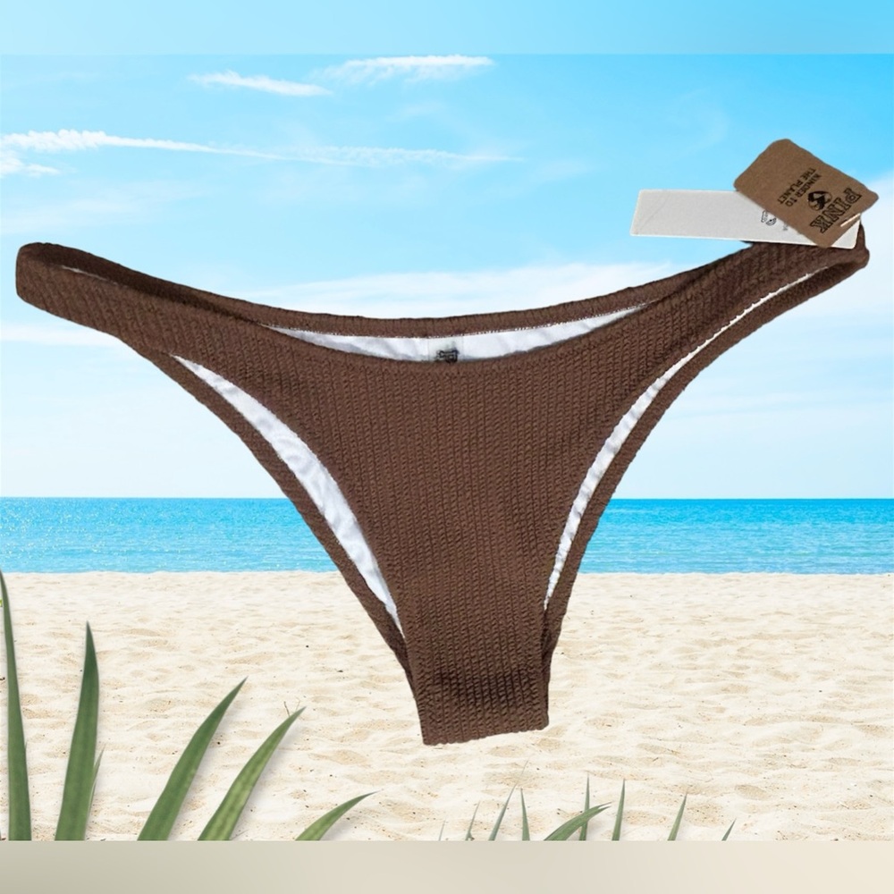 Victoria’s Secret Pink Bikini Bottom SizeS In Brown Color NWT